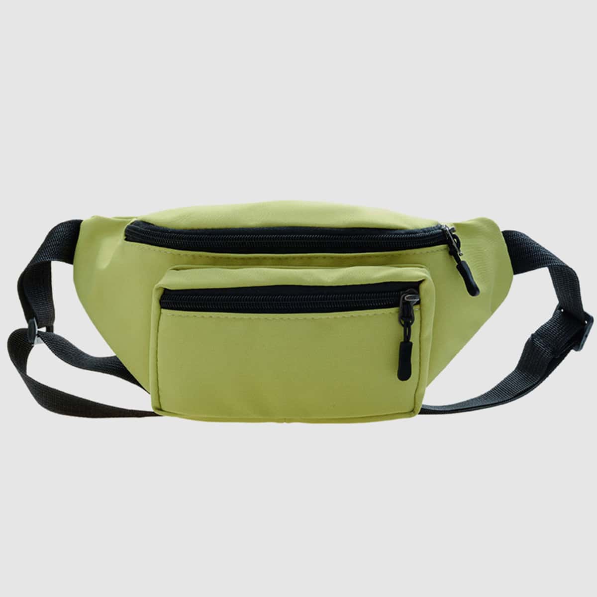 

Zip Front Fanny Pack, Green