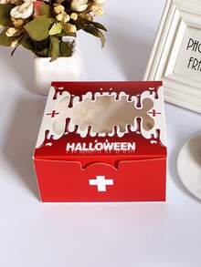 3入組萬聖節糖果盒 - 紅色 - 查看 2