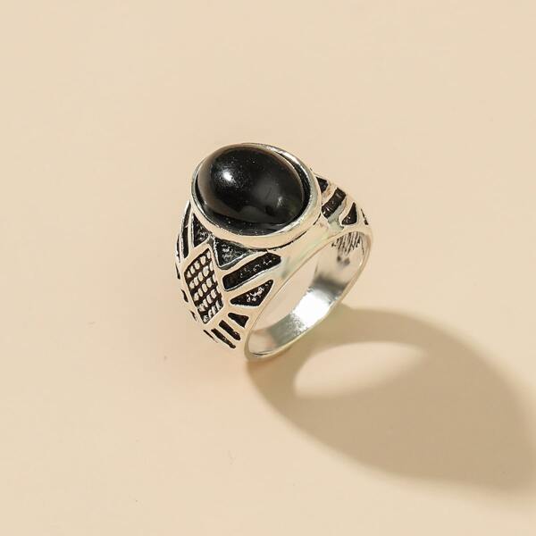 

Gemstone Decor Ring, Multicolor