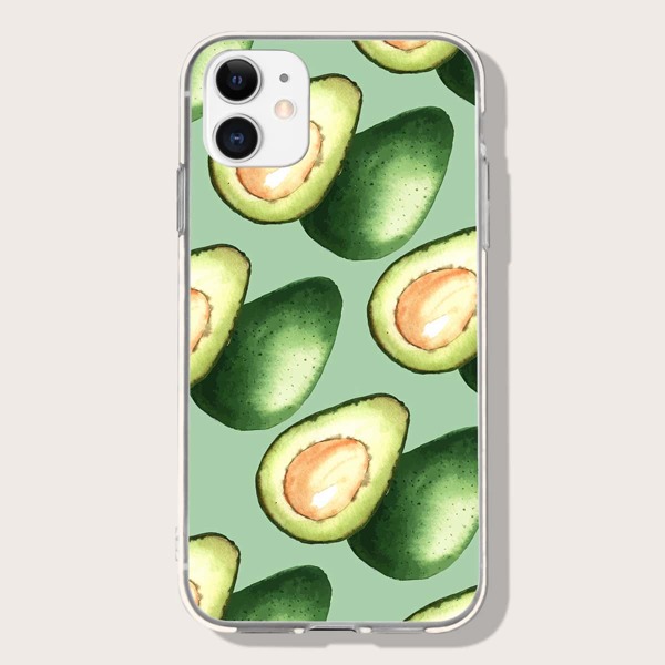 

Fruit Painted Phone Case, Green