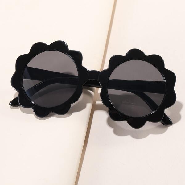 

Girls Simple Sunglasses, Black