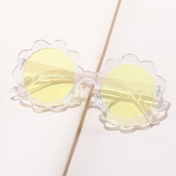 

Girls Simple Sunglasses, Clear