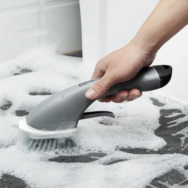

1pc Multifunction Cleaning Brush, Grey