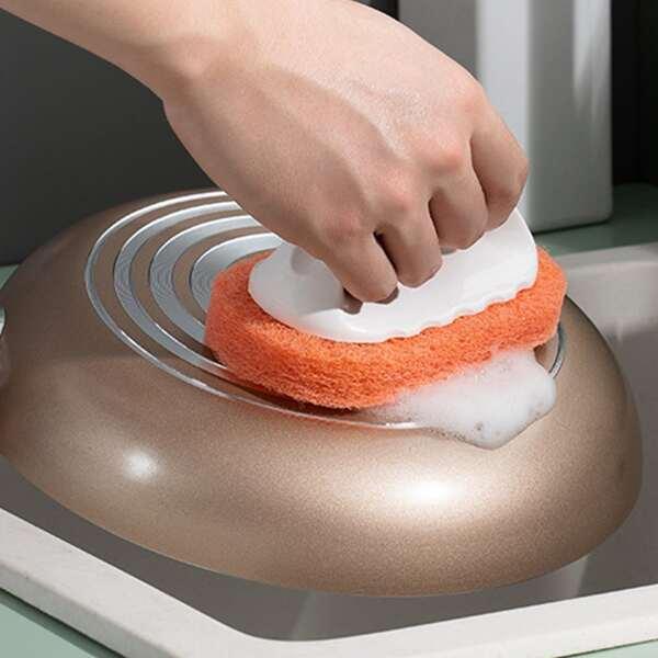 

1pc Random Color Cleaning Sponge, Multicolor