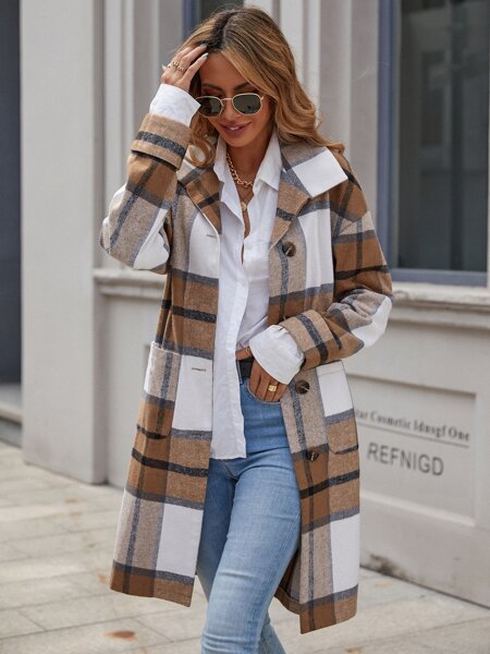 ELESOL Womens Draped Long Coat Waterfall Open Front Trench Coat Cardigan ELH022512# ELESOL Womens Draped Long Coat Waterfall Open Front Trench Coat Cardigan ELH022512#