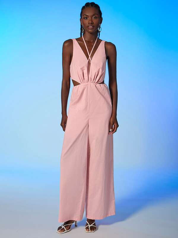 SHEIN BAE Culottes Jumpsuit