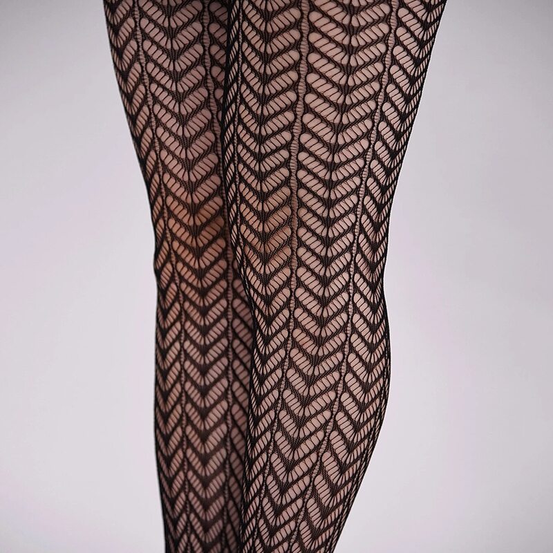 

Hollow Out Tights, Black