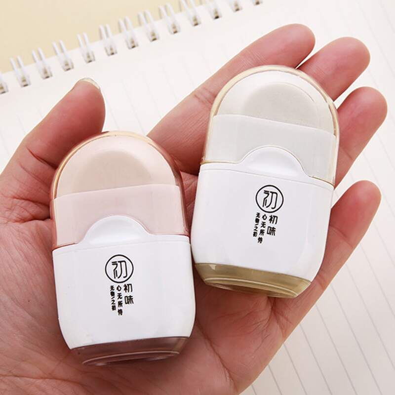

1pc Random 2 In 1 Pencil Sharpener, Multicolor