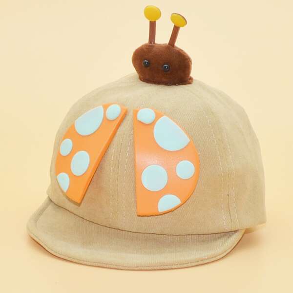 

Toddler Kids Ladybug Decor Baseball Cap, Multicolor