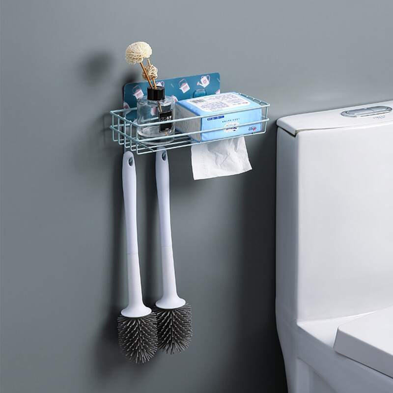 

1pc Wall Mounted Storage Rack, Multicolor