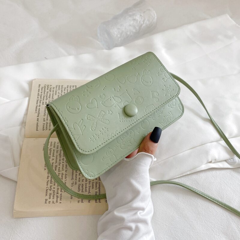 

Minimalist Crossbody Bag, Green