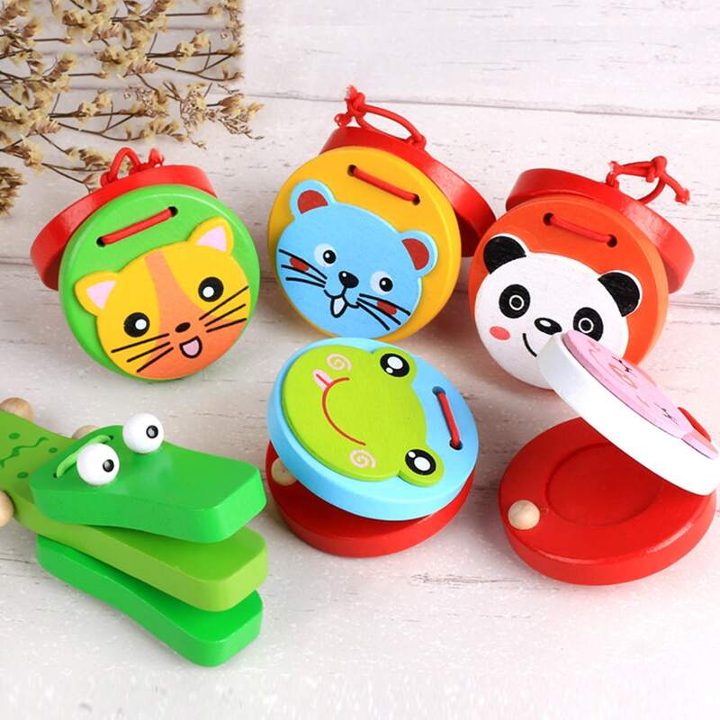 

1pc Random Cartoon Castanet, Multicolor