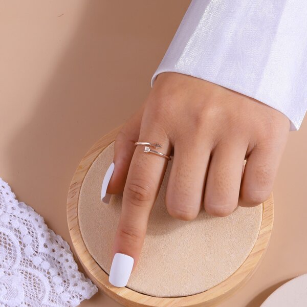 

Arrow Design Cuff Ring, Rose gold