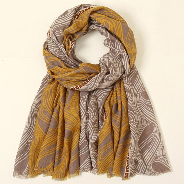 

Paisley Pattern Scarf, Multicolor