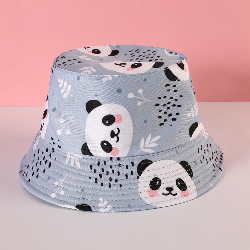 

Cartoon Graphic Bucket Hat, Multicolor