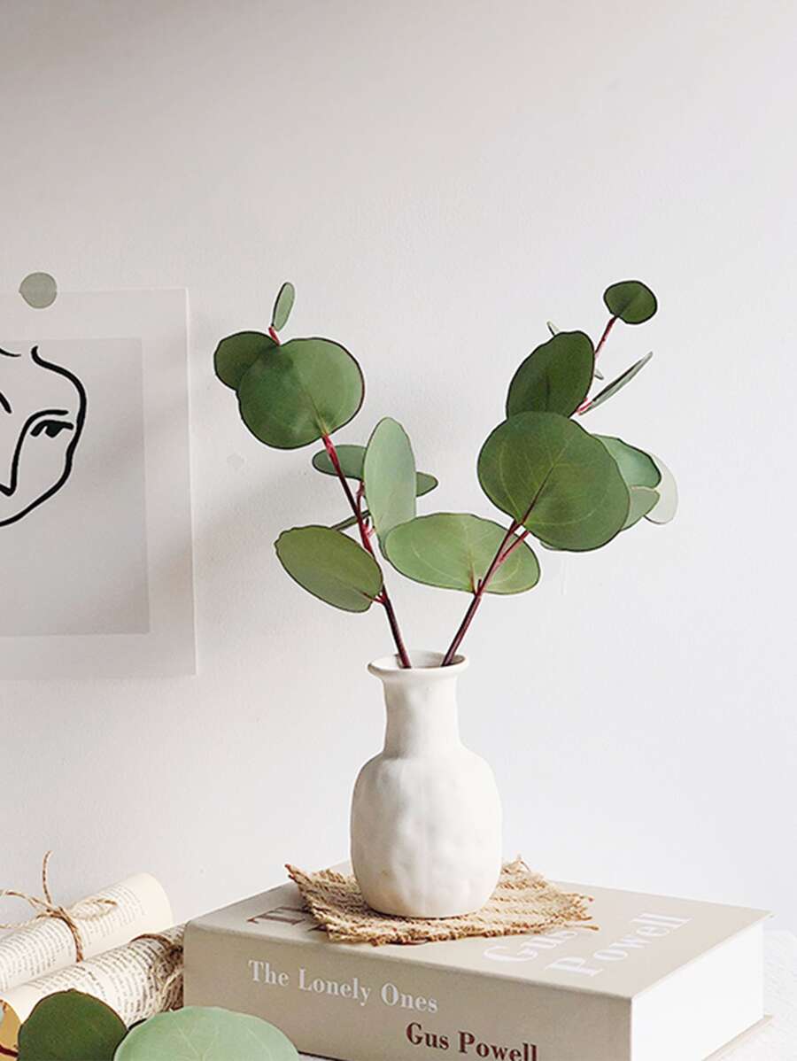 1入組人造桉樹葉 - 綠色 - 查看 1