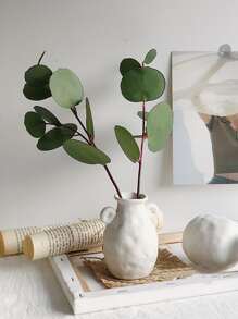 1入組人造桉樹葉 - 綠色 - 查看 6