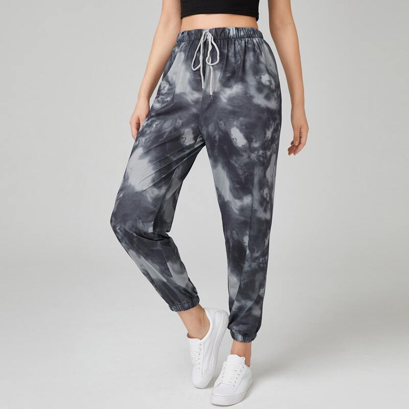

Tie Dye Knot Pants, Multicolor