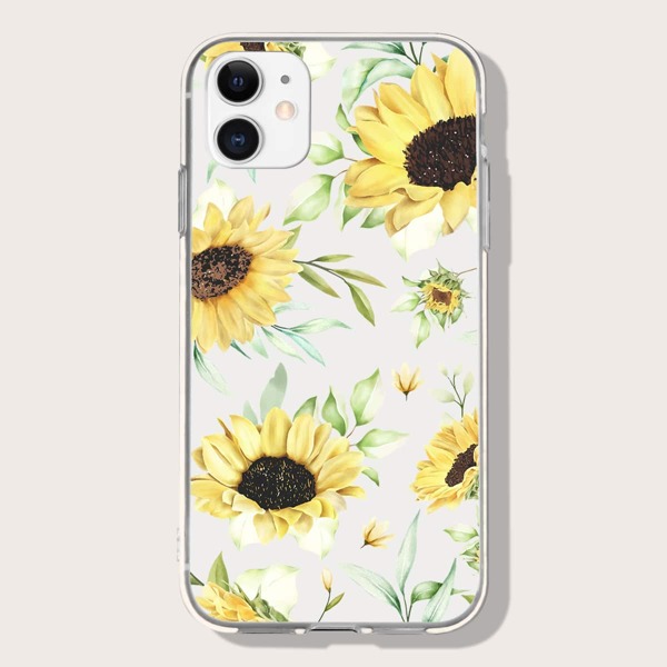 

Sunflower Painted Phone Case, Yellow