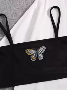 SHEIN Bộ hai mảnh Gái Nút Cao thấp Thú vật Giải trí - Nhiều màu - Xem 4