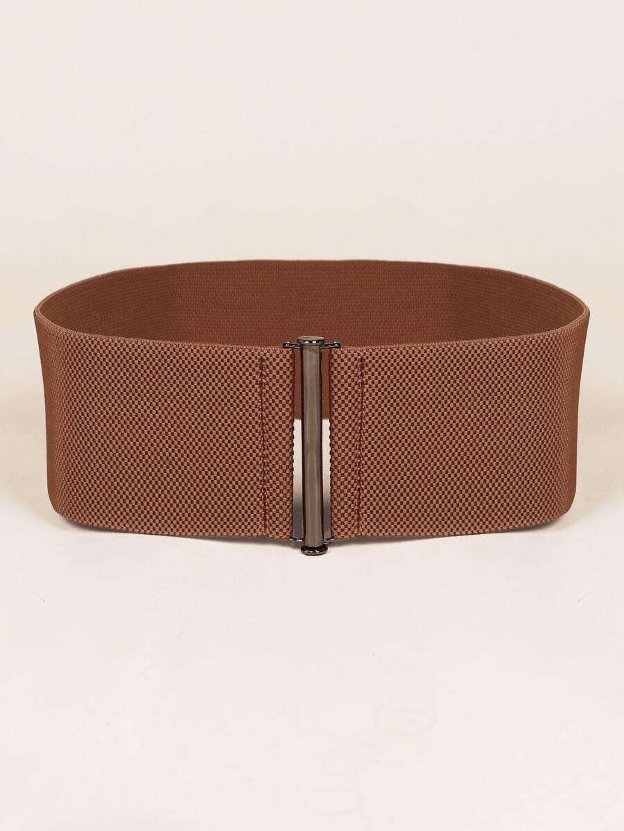 Cinturón ancho elástico para Halloween - Marrón - Ver 1