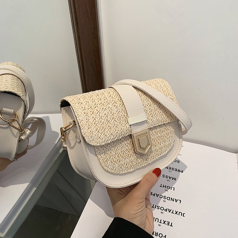 

Minimalist Crossbody Bag, White