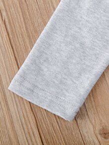 SHEIN Áo polo bé trai Nút phía trước màu trơn Giải trí - Nhiều màu - Xem 6