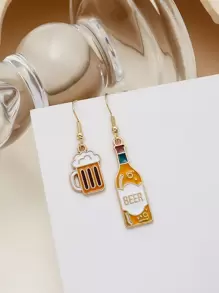 Hoa tai giọt bia - Nhiều màu - Xem 1