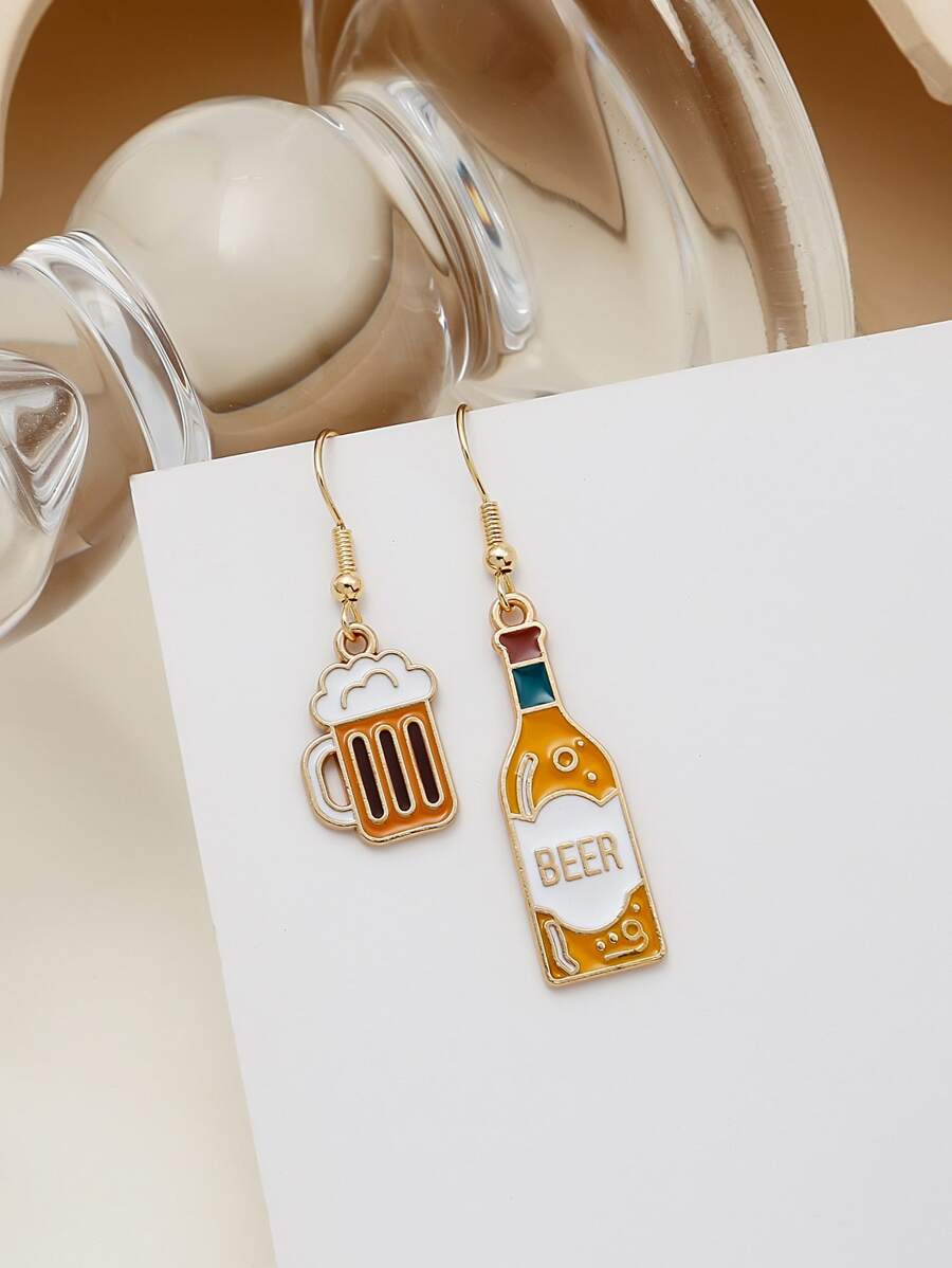 Hoa tai giọt bia - Nhiều màu - Xem 1