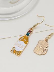 Hoa tai giọt bia - Nhiều màu - Xem 4