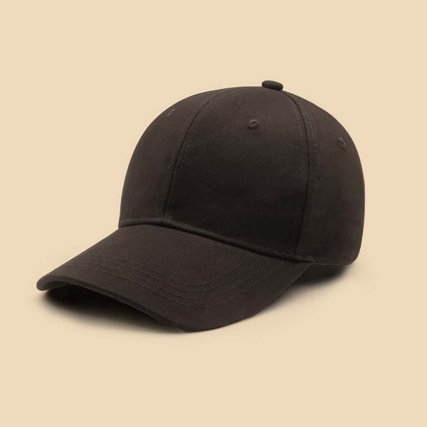 

Solid Baseball Cap, Coffee brown
