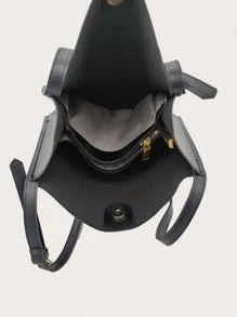 Minimalist Tote Bag - Black - View 3