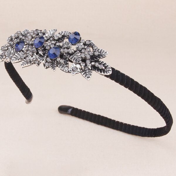 

Leaf Decor Headband, Black