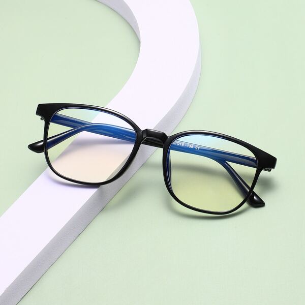 

Geometric Frame Anti-Blue Light Eyeglasses