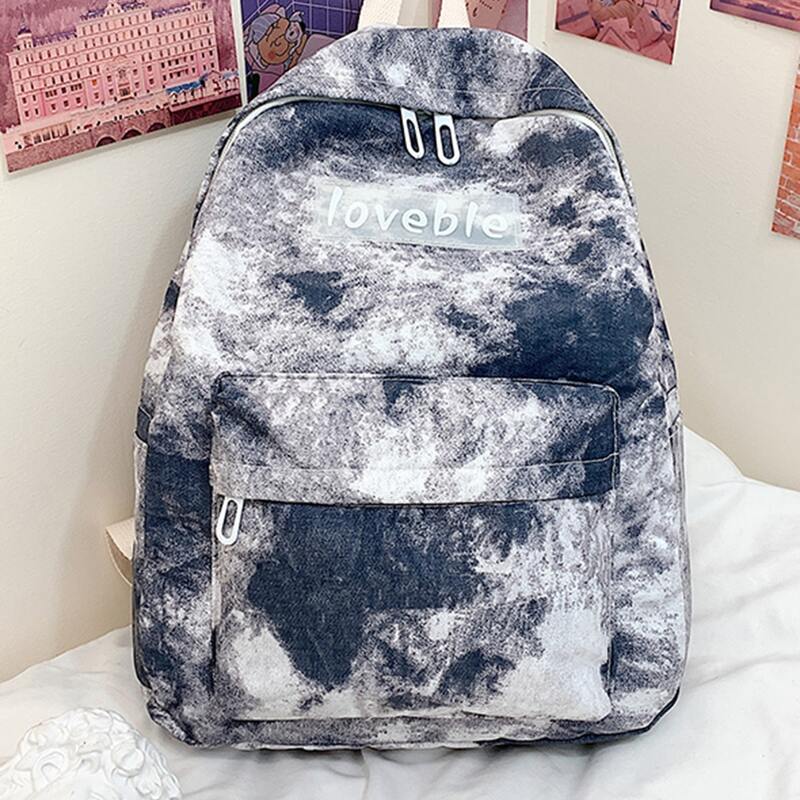 

Guys Tie Dye Large Capacity Backpack, Black