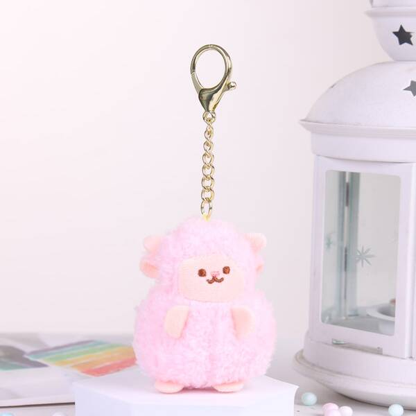 

Cartoon Design Bag Accessory, Pink