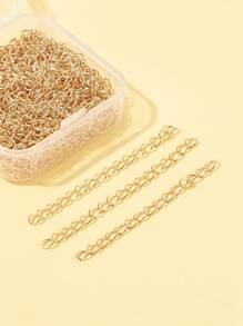 約 100 件鐵尾鍊,適合 Diy 項鍊、手鍊製作