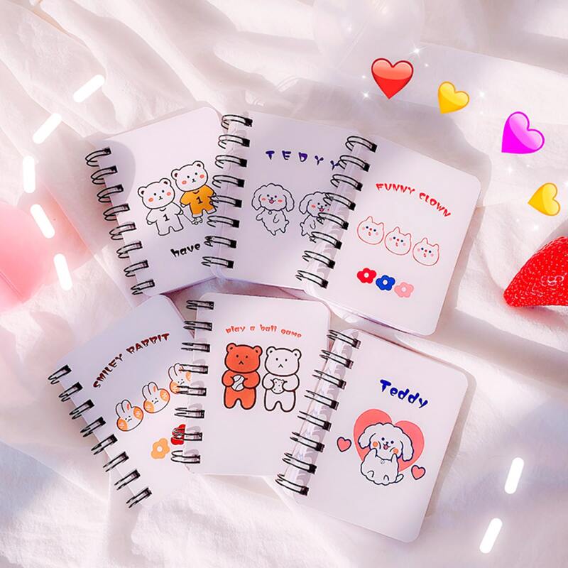 

1pc Cartoon Graphic Random Notebook, Multicolor