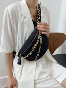 Túi đeo chéo - màu đen - Xem 3