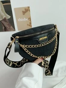 Túi đeo chéo - màu đen - Xem 5