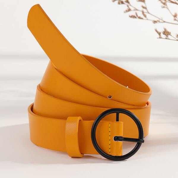 

Belt With Hole Punch, Yellow