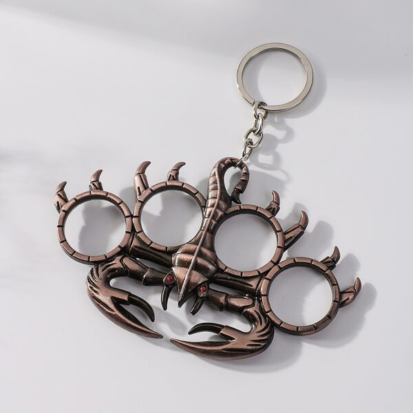 

Scorpion Charm Keychain, Multicolor