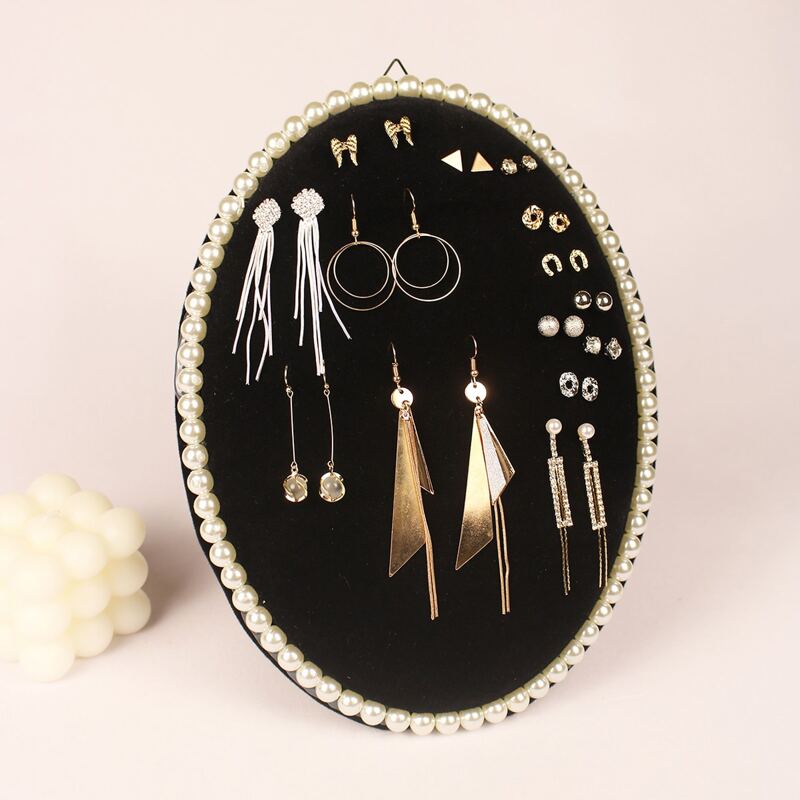 

1pc Jewelry Storage Rack, Black