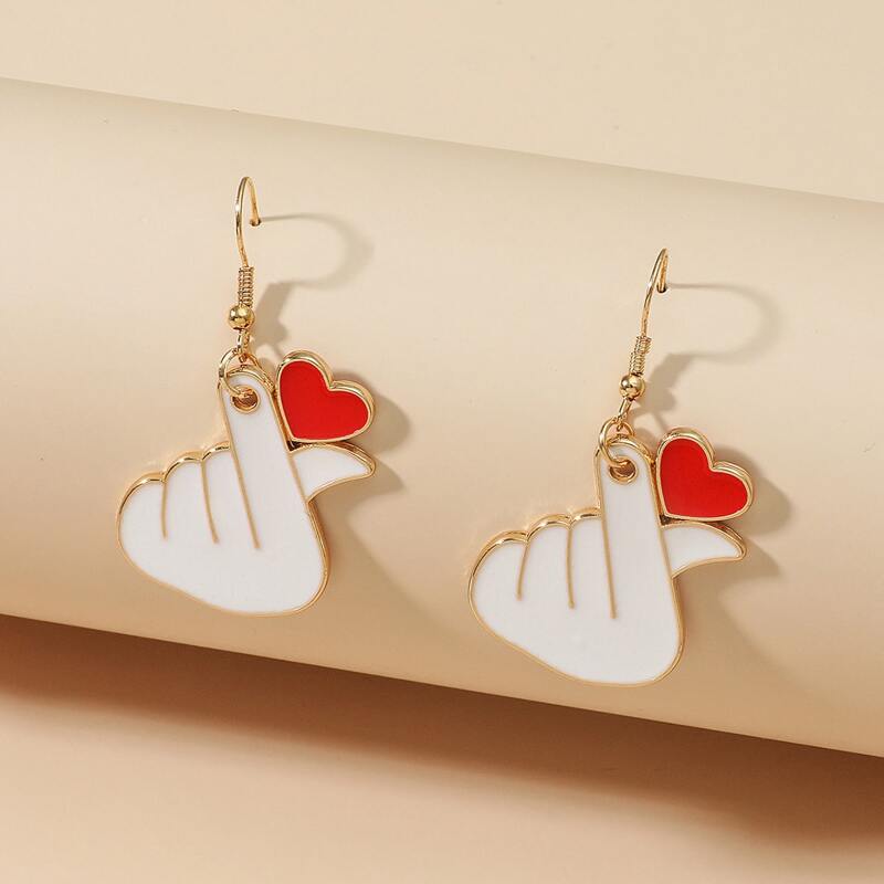 

Gesture Decor Earrings, Multicolor