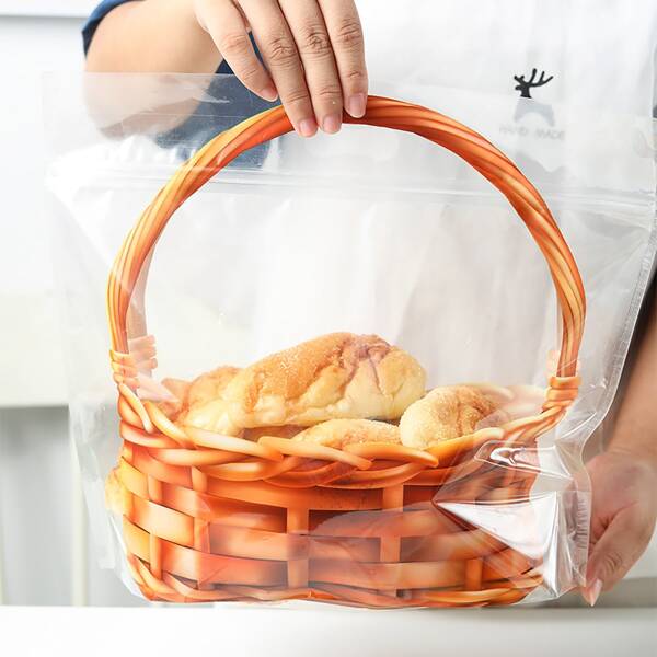 

5шт Упаковочный пакет с узором корзины, Коричневые