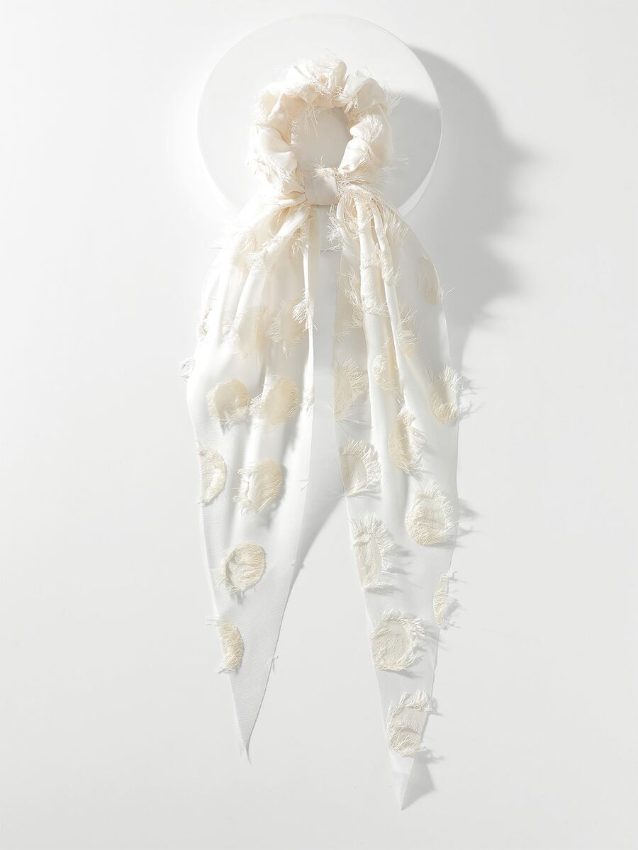 1pc Scarf Hair Tie - Multicolor - View 1