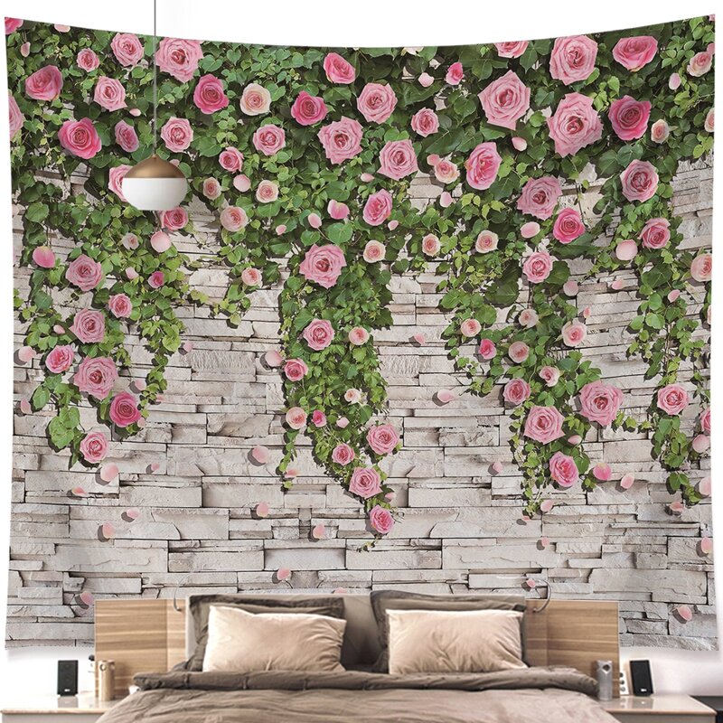 

Flower Print Tapestry, Multicolor