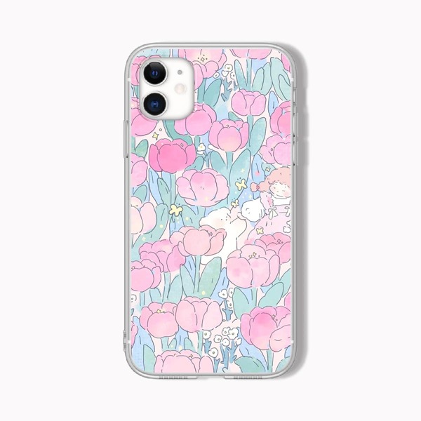

Tulip Painted Phone Case, Multicolor
