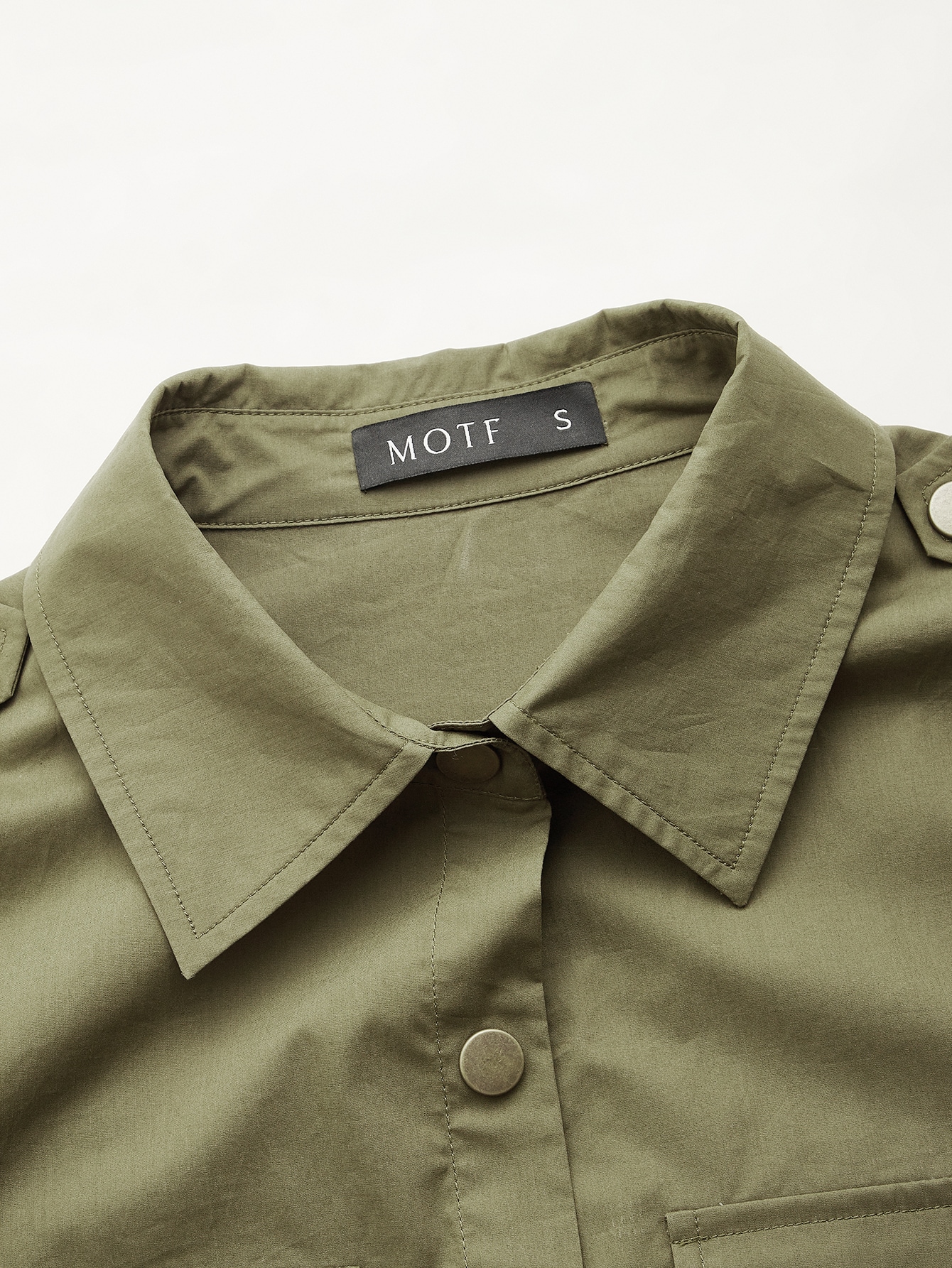 MOTF PREMIUM Utility overhemd Cargo Zak | SHEIN Nederland