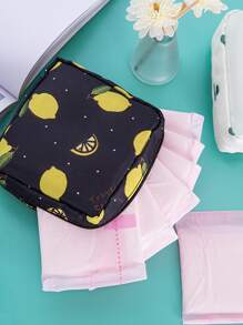 女士衛生棉條收納袋衛生巾袋化妝袋收納袋 - 彩色 - 查看 1